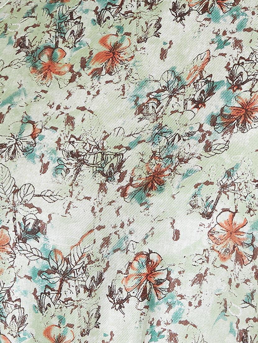 tie front floral jumpsuit - 17334104 - Zoom Image - 5