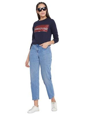 round neck graphic sweatshirt - 17334139 - Standard Image - 4