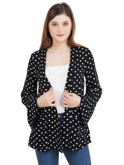 bell sleeved polka dot shrug - 17334143 - Standard Image - 1
