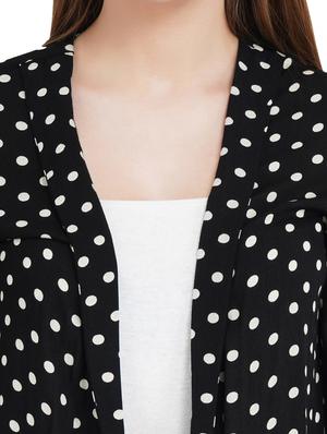 bell sleeved polka dot shrug - 17334143 - Standard Image - 5