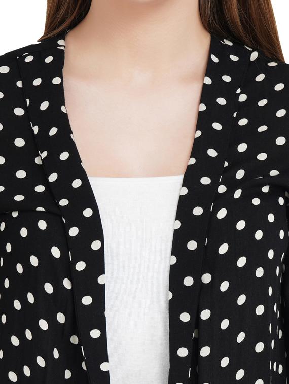 bell sleeved polka dot shrug - 17334143 - Zoom Image - 5