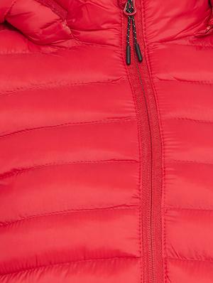 hooded neck quilted jacket - 17334150 - Standard Image - 6