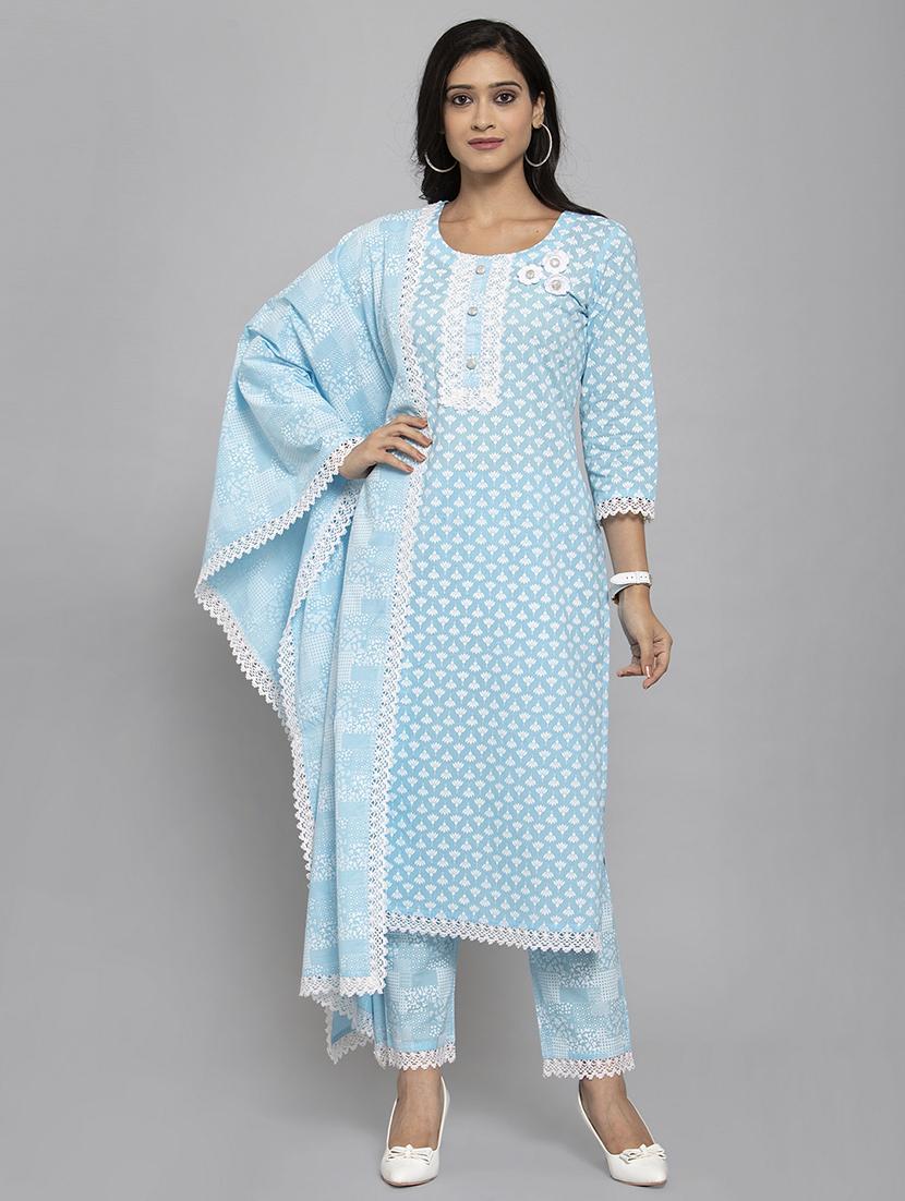 floral print suit set with face mask - 17334289 - Zoom Image - 1