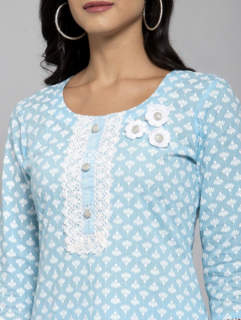 floral print suit set with face mask - 17334289 - Zoom Image - 4