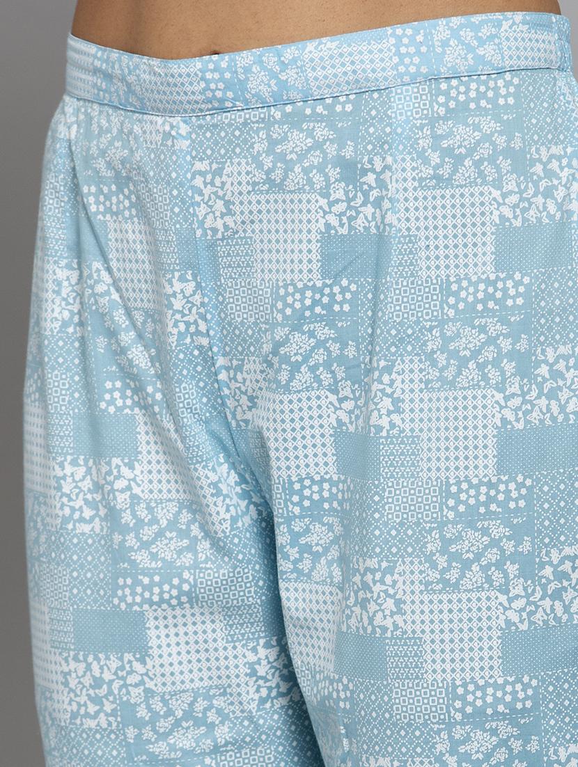 floral print suit set with face mask - 17334289 - Zoom Image - 6