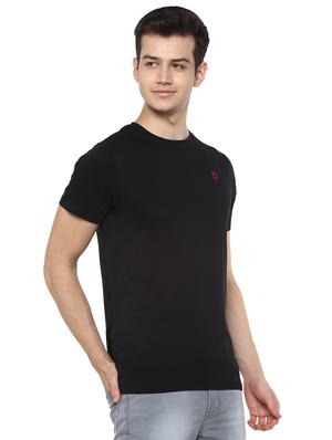 black solid t-shirt - 17334776 - Standard Image - 2
