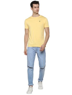 yellow solid t-shirt - 17334779 - Standard Image - 4