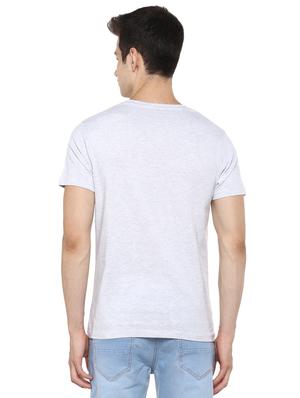 white solid t-shirt - 17334787 - Standard Image - 3