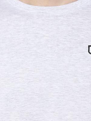white solid t-shirt - 17334787 - Standard Image - 5