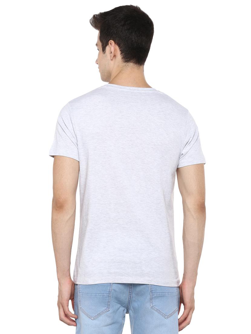 white solid t-shirt - 17334787 - Zoom Image - 3