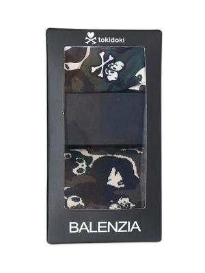 multi colored cotton sock - 17334795 - Standard Image - 4