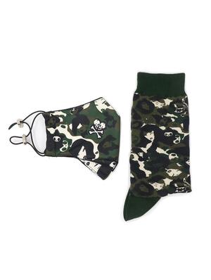 multi colored cotton sock - 17334799 - Standard Image - 3