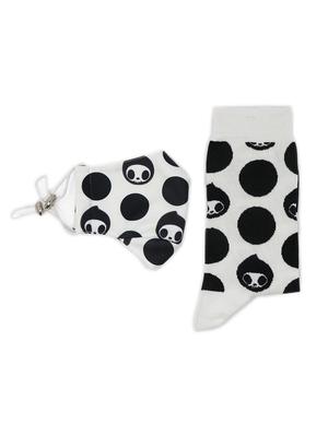 multi colored cotton sock - 17334799 - Standard Image - 4