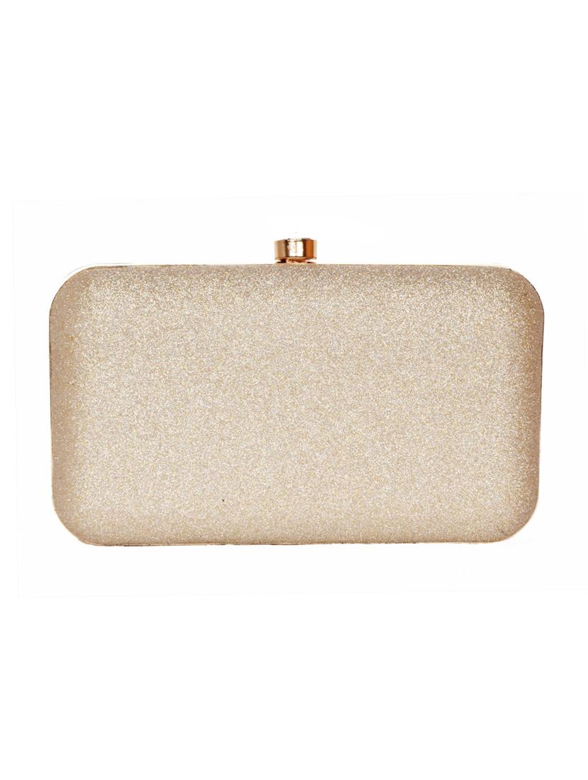 silver metal box clutch - 17334829 - Zoom Image - 2