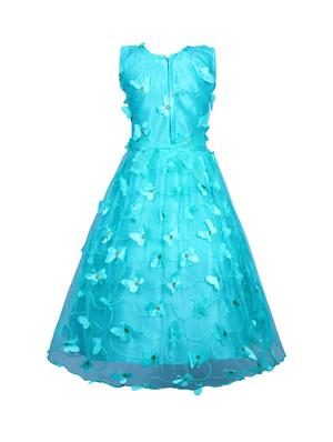 green net party gown - 17334888 - Standard Image - 2