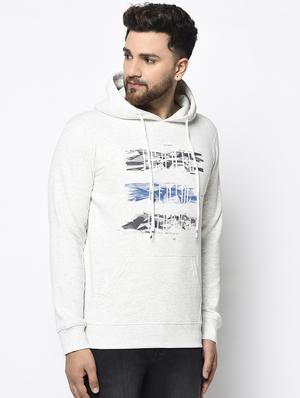 white chest print sweatshirt - 17334969 - Standard Image - 2
