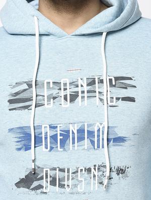 blue chest print sweatshirt - 17334970 - Standard Image - 6