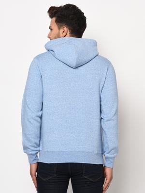blue chest print sweatshirt - 17334972 - Standard Image - 4