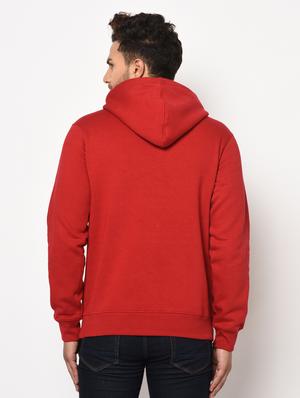 red chest print sweatshirt - 17334987 - Standard Image - 4