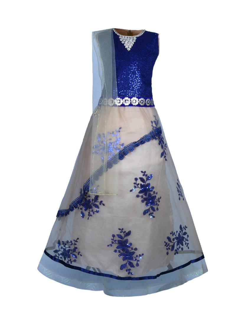 party wear net lehenga choli - 17335007 - Zoom Image - 1