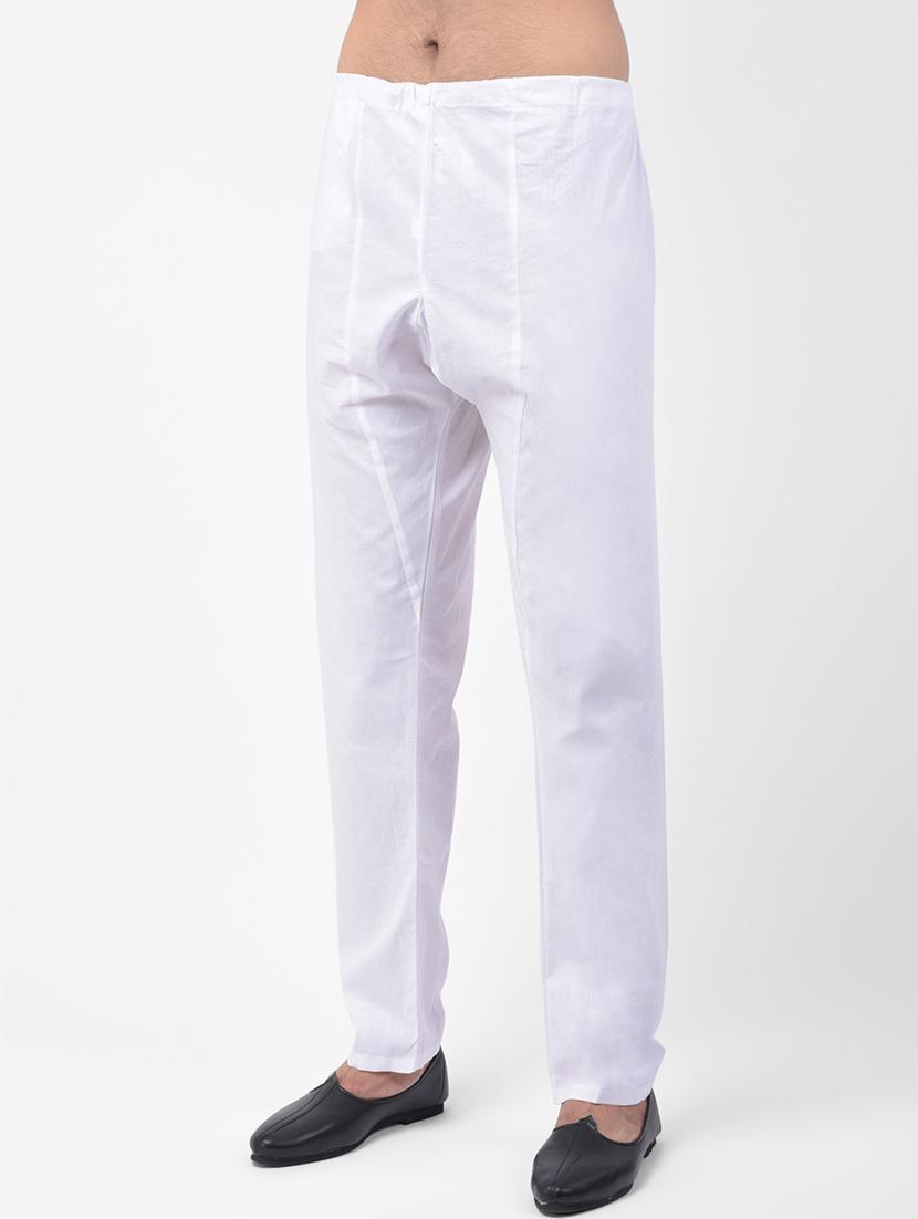 black solid dupion kurta pyjama set - 17335086 - Zoom Image - 4