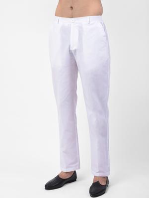 blue solid asymmetric kurta pyjama set - 17335099 - Standard Image - 4