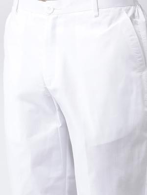 yellow solid asymmetric kurta pyjama set - 17335104 - Standard Image - 5