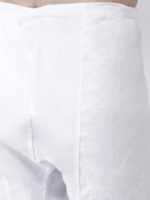 pink solid kurta pyjama set with embroidered neckline - 17335153 - Standard Image - 5