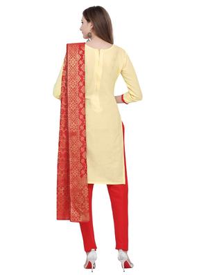 embellished unstitched suit - 17335329 - Standard Image - 3