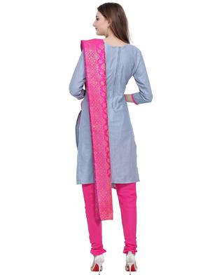 embellished unstitched suit - 17335330 - Standard Image - 3