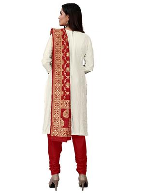 embellished unstitched suit - 17335336 - Standard Image - 3