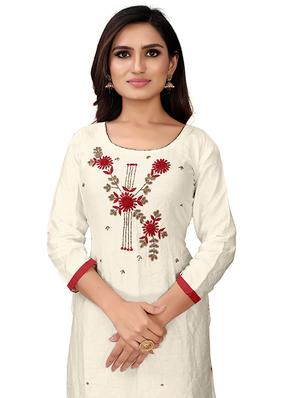 embellished unstitched suit - 17335336 - Standard Image - 4