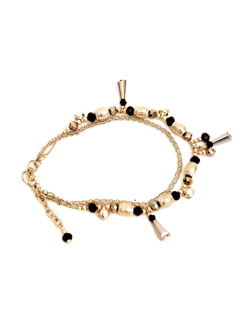 silver metal anklets - 17335872 - Zoom Image - 1