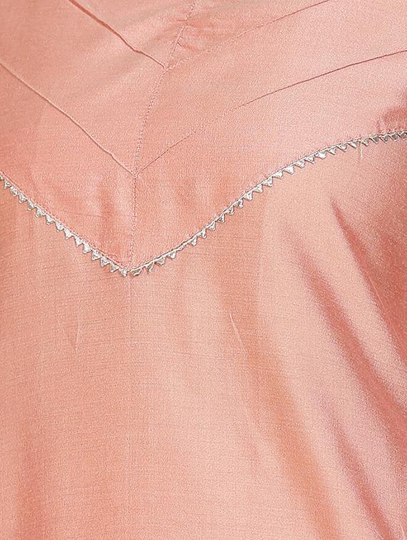 solid straight kurta - 17335904 - Zoom Image - 4