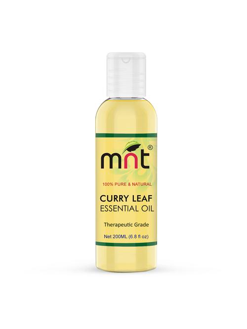mnt curry leaf essential oil (200ml) pure natural for aromatherapy hair growth weight loss & hair loss - 17335957 - Standard Image - 1