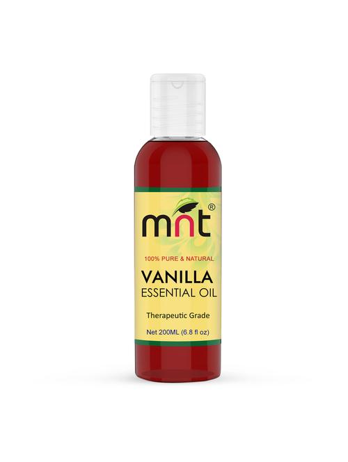mnt vanilla essential oil (200ml) 100% pure natural & undiluted therapeutic grade & aromatherapy for hair care and skin care - 17335987 - Standard Image - 1