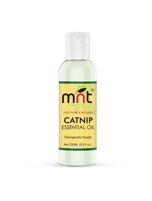 mnt catnip essential oil (200ml) - pure natural therapeutic grade oil for skin care & hair care - 17335994 - Standard Image - 1