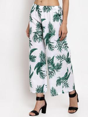 mid rise flared palazzo - 17336015 - Standard Image - 2