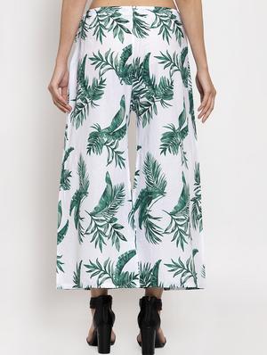 mid rise flared palazzo - 17336015 - Standard Image - 3