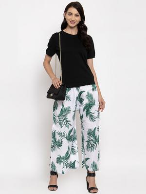 mid rise flared palazzo - 17336015 - Standard Image - 4