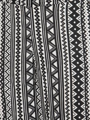 mid rise printed palazzo - 17336028 - Standard Image - 5