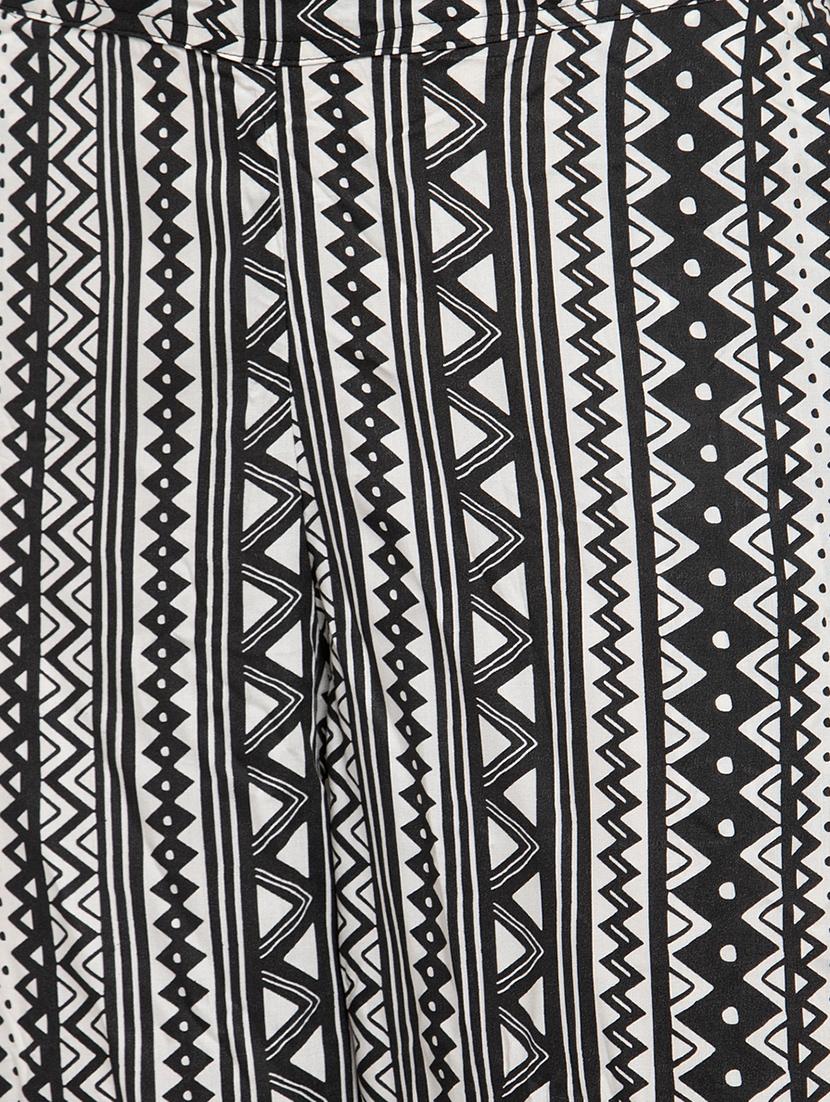 mid rise printed palazzo - 17336028 - Zoom Image - 5