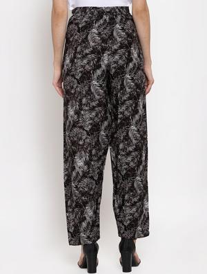 high rise flat front trouser - 17336034 - Standard Image - 3