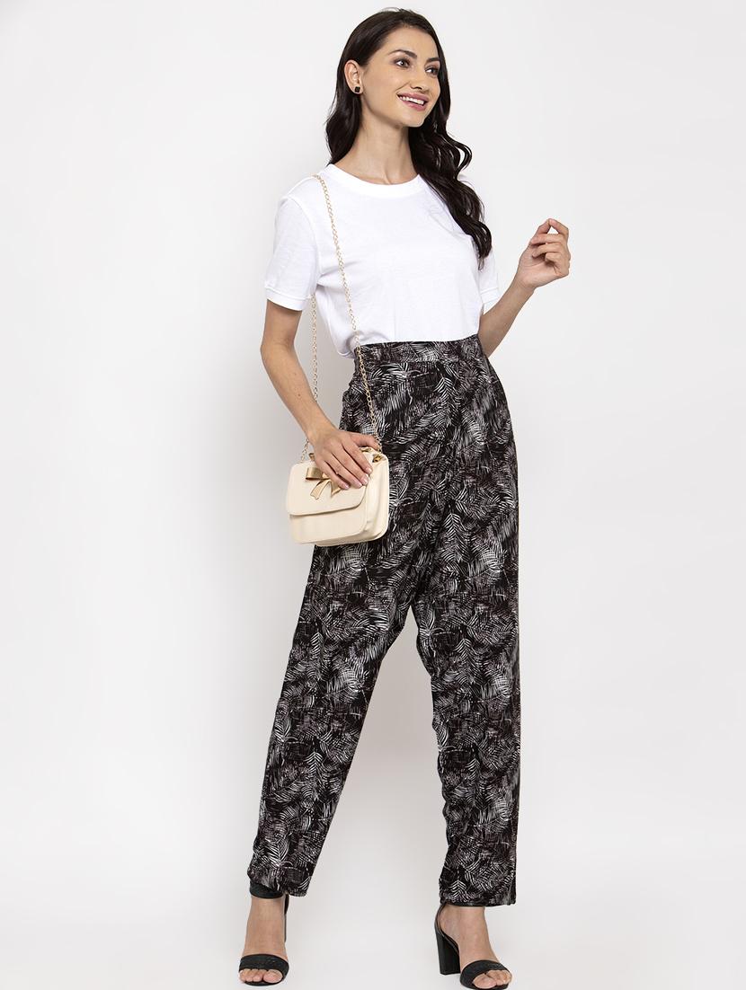 high rise flat front trouser - 17336034 - Zoom Image - 4