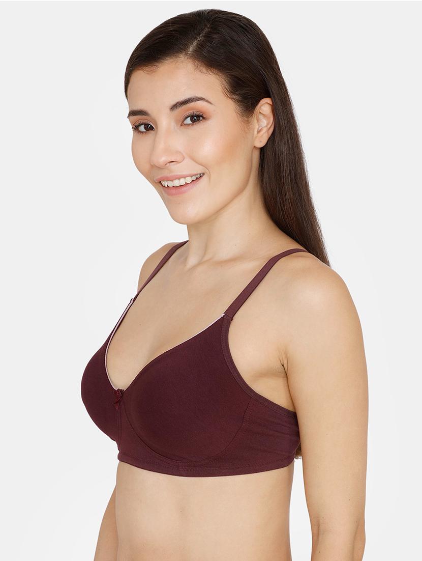 bow patch t-shirt bra - 17336136 - Zoom Image - 2
