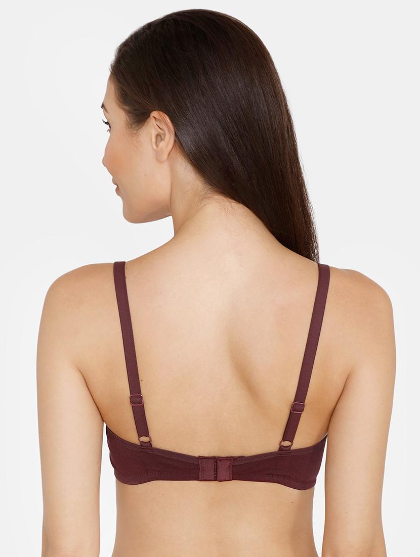 bow patch t-shirt bra - 17336136 - Zoom Image - 3
