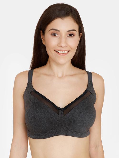bow patch solid bra - 17336137 - Standard Image - 1