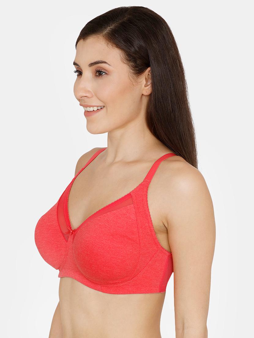 bow patch solid bra - 17336138 - Zoom Image - 2