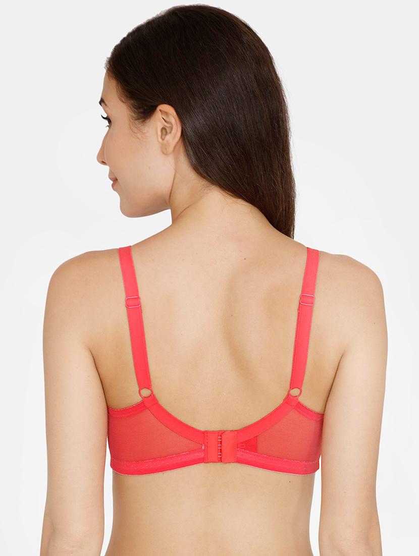 bow patch solid bra - 17336138 - Zoom Image - 3