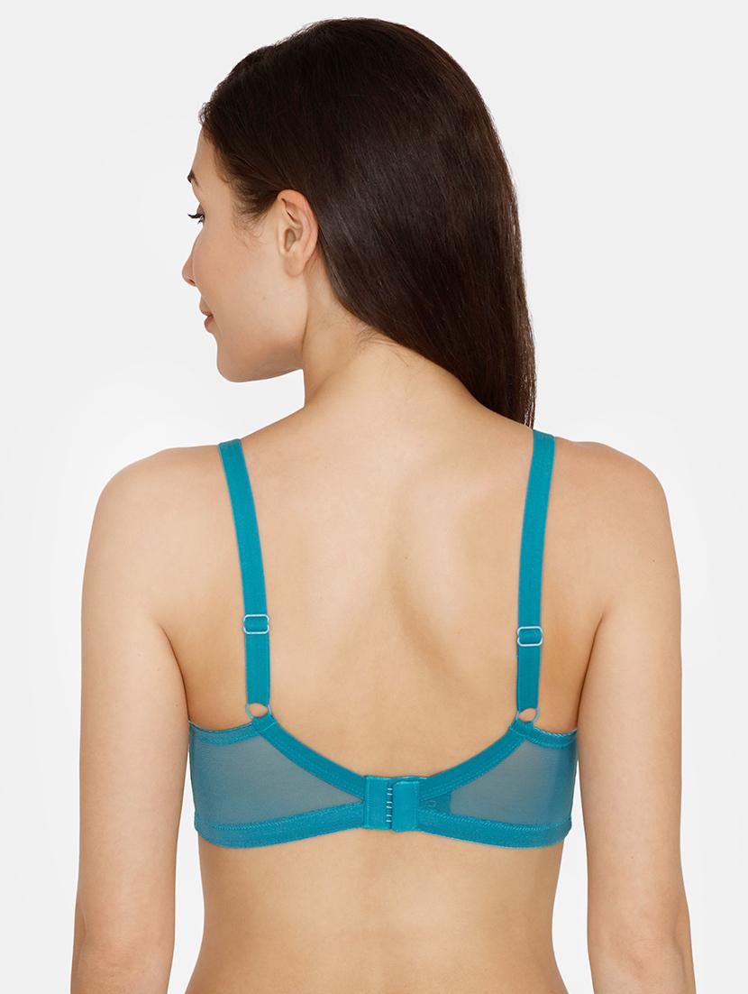 bow patch solid bra - 17336139 - Zoom Image - 3
